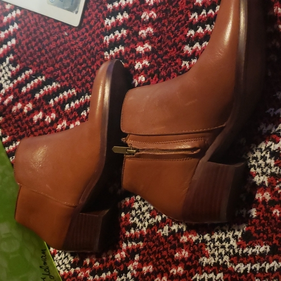 Sam Edelman Petty Saddle Leather Booties (size 7.5) - Picture 7 of 8